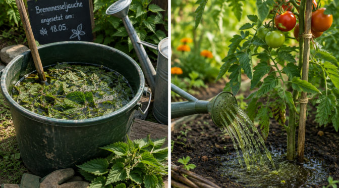 Brennnesseljauche selber machen – Anleitung und Anwendung im Garten